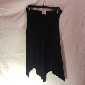 Brand new black tube top Flowey black five